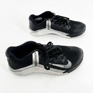 Nike Metcon 5 Training Shoes Black Silver AQ1189-010 Low Top Sneakers